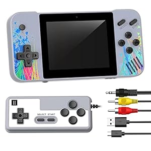 Handheld Game Console with 800 Classical FC Games 3.5 inch Color Screen 1200mAh Rechargeable Battery Support for Connecting TV and Two Players Coniengk Portable Retro Video Game Gift for Kids